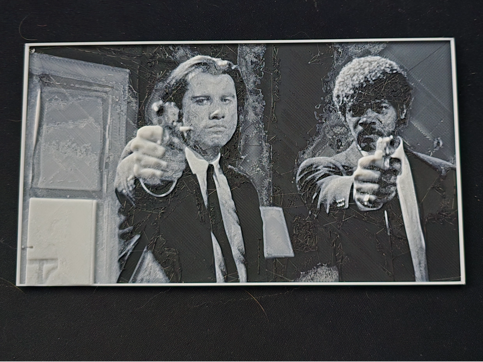Hueforge pulp fiction