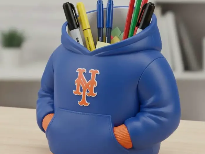 NEW YORK METS PEN HOLDER