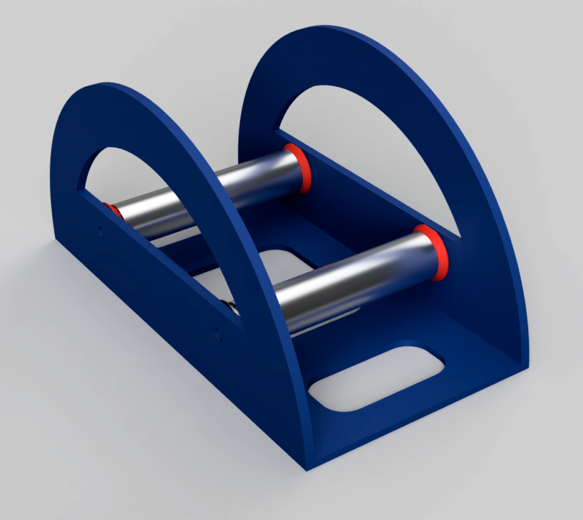 REEL SUPPORT - SUPPORTO BOBINA SU CUSCINETTI