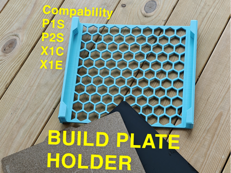 Side-Mount Build Plate Holder (Left or Right!)