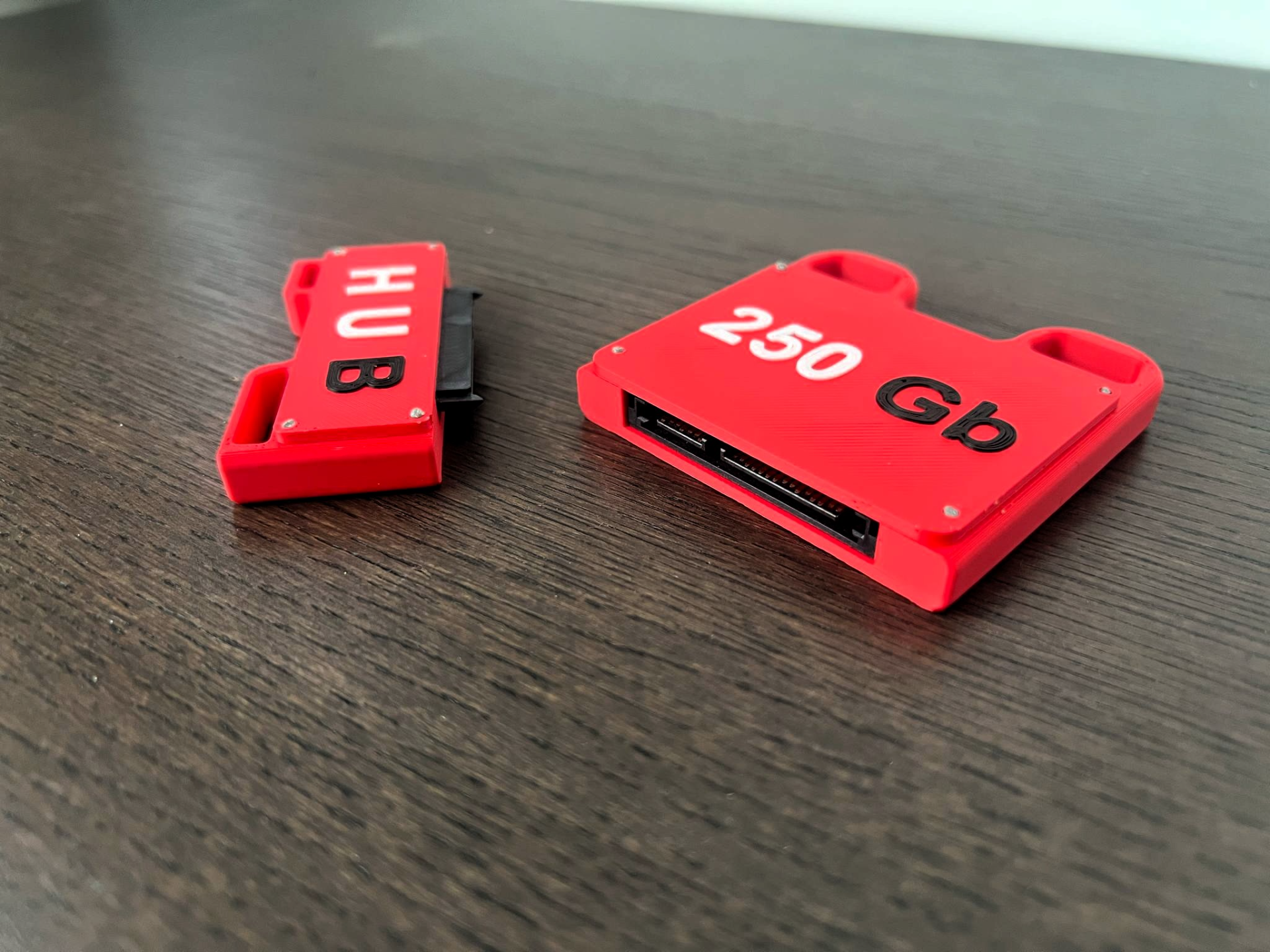 Crimson Vault (SSD case and Hub)