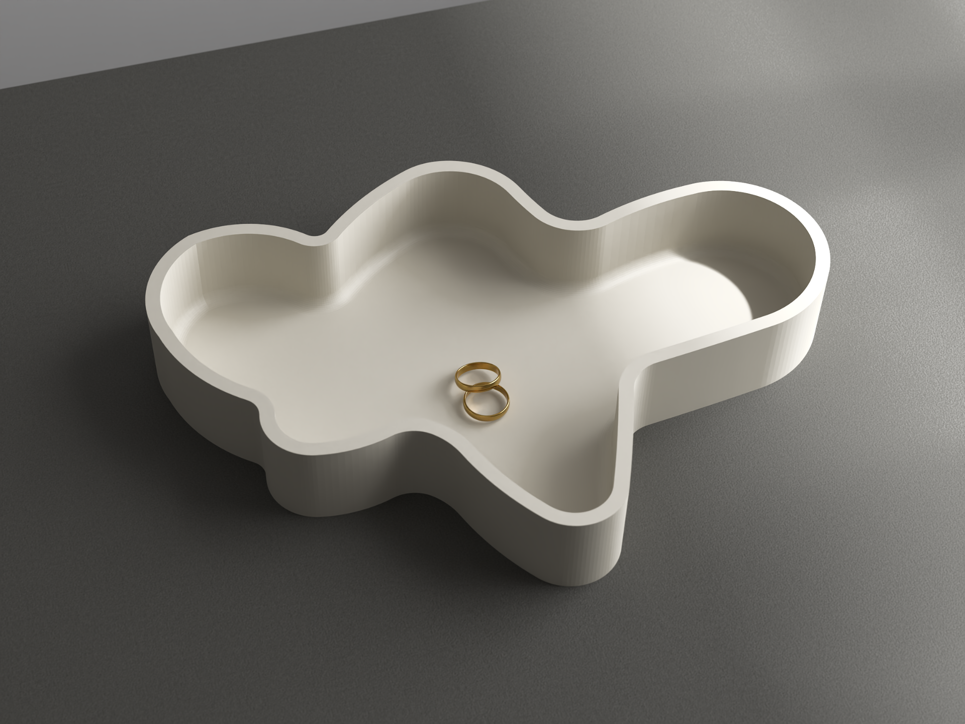 Aesthetic Irregular Shape Tray #2