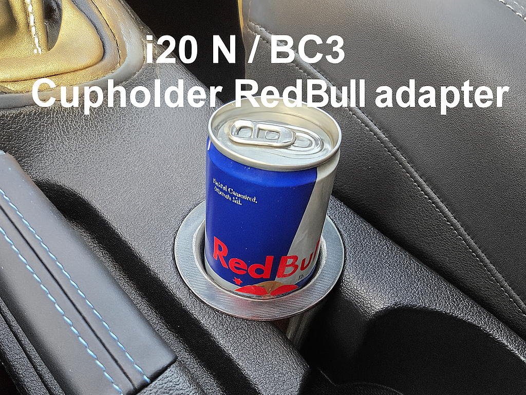 i20N Getränkehalter - RedBull Adapter / i20 N BC3