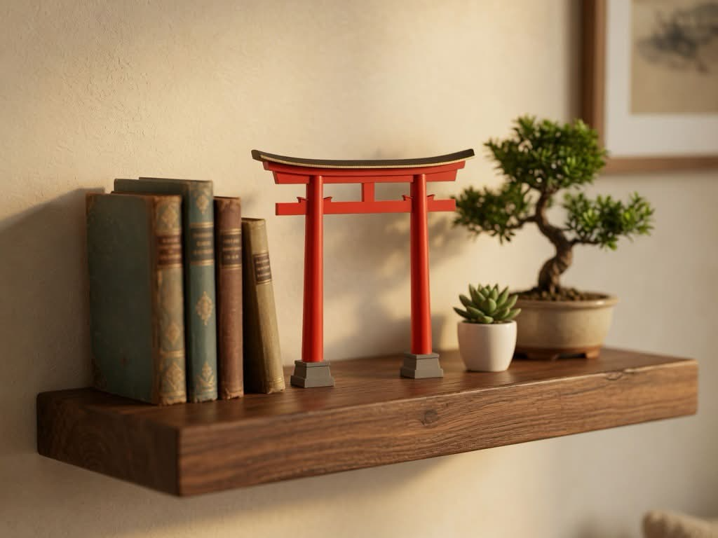 Japanisches Torii-Tor – Dekoratives 3D-Modell