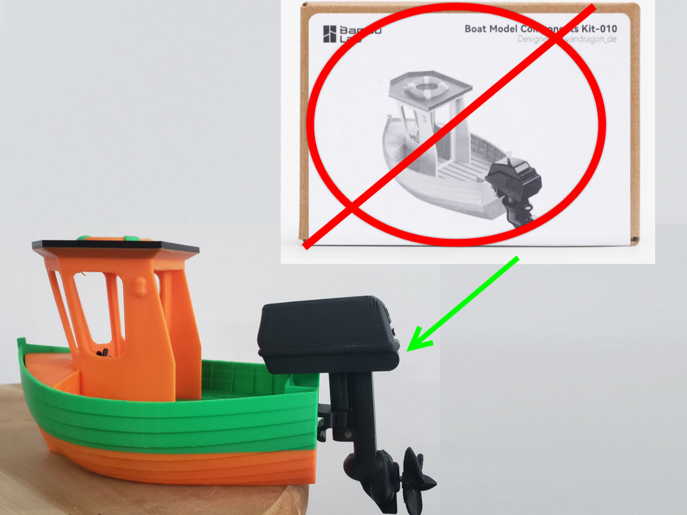 Miniature boat electric engine kit-010 alternative