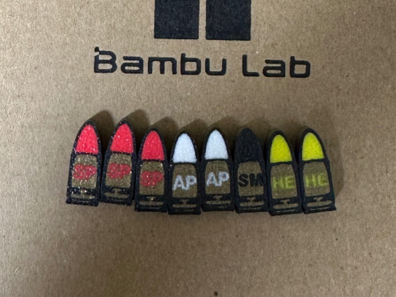 Achtung! Panzer Bullets x20 High Quality Profile