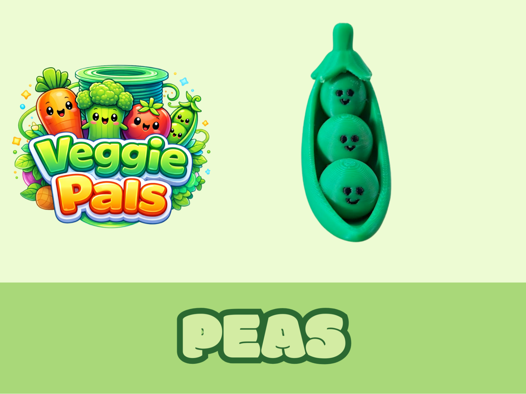Veggie Pals - Peas