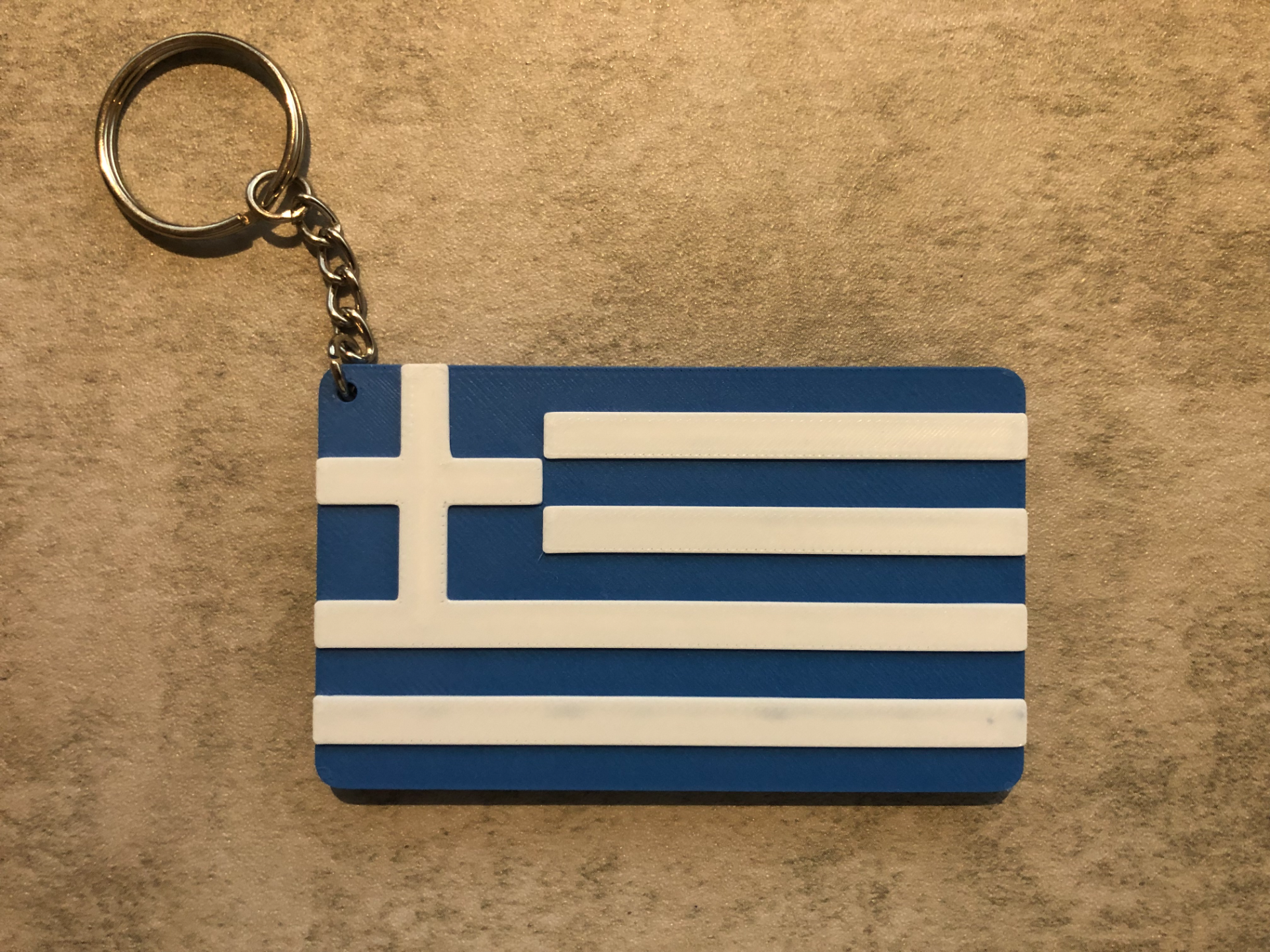 Greece Flag (Keychain)