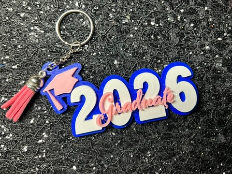 2026 Graduate Keychain