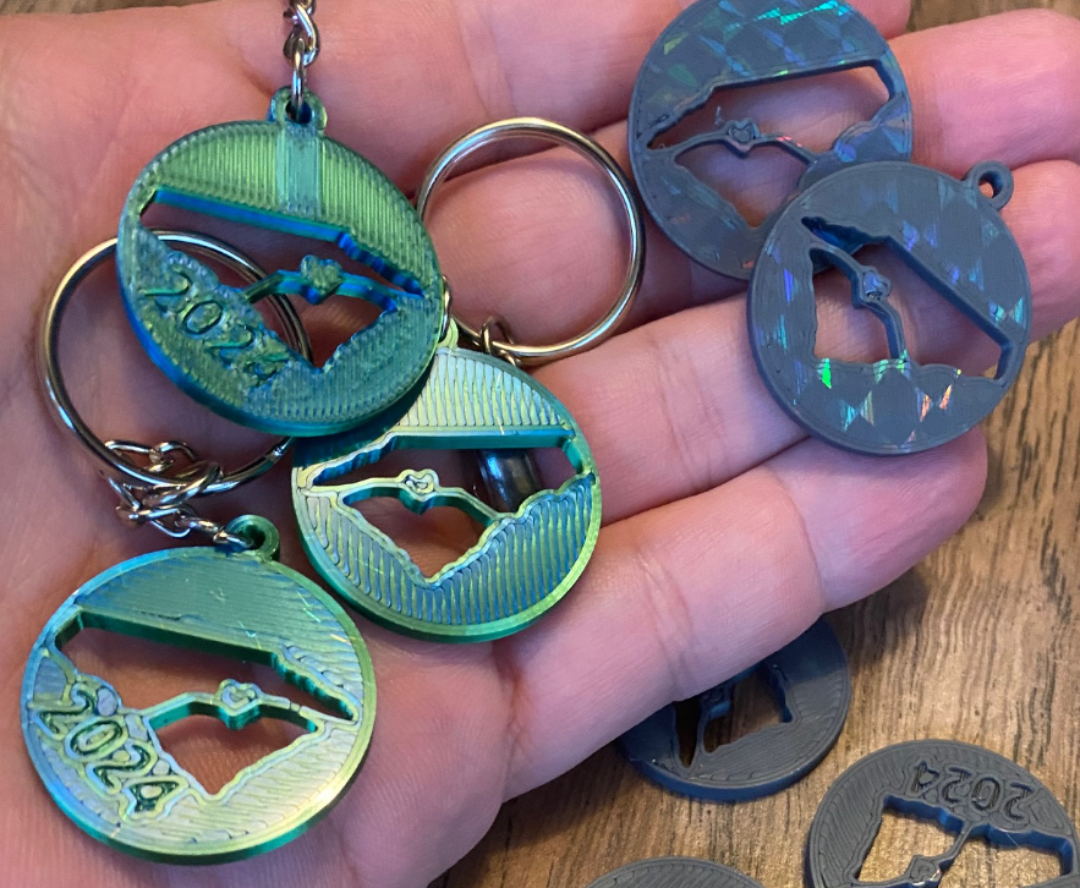 Carolina Keychain Souvenir