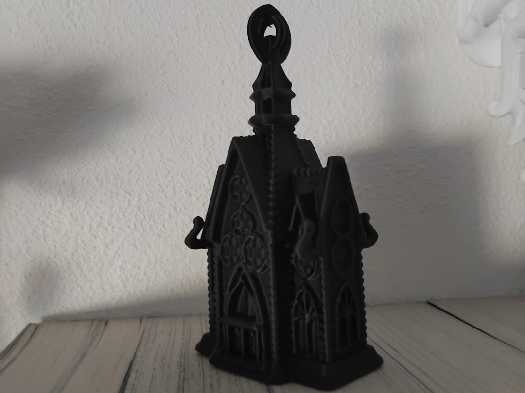 Gothic Cathedral Keychain