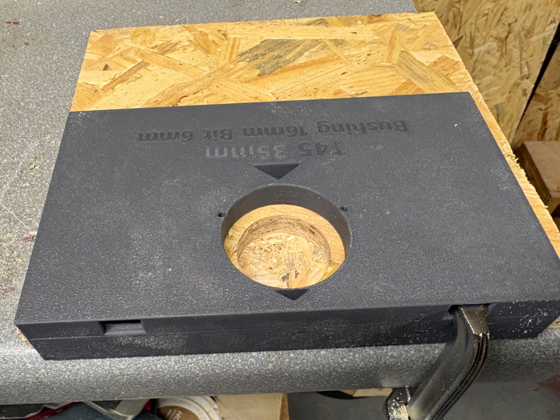 Euro/Blum/Hettich/IKEA Hinge Template for Router