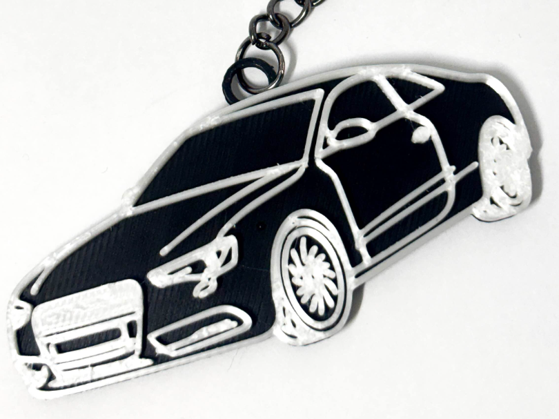 Audi A5 B8.5 keychain