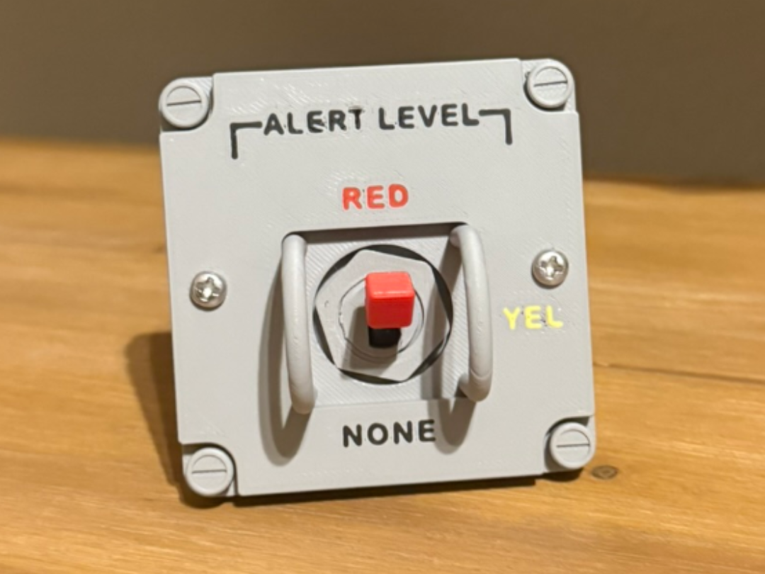 Star Trek Red/Yellow ALERT! Toggle Switch