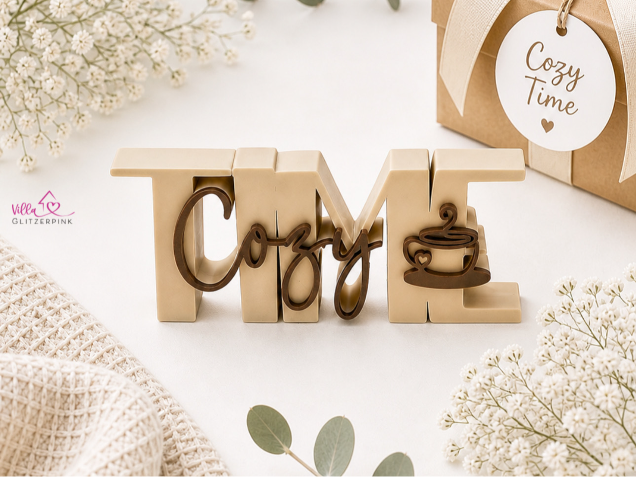 Cozy Time Schriftzug