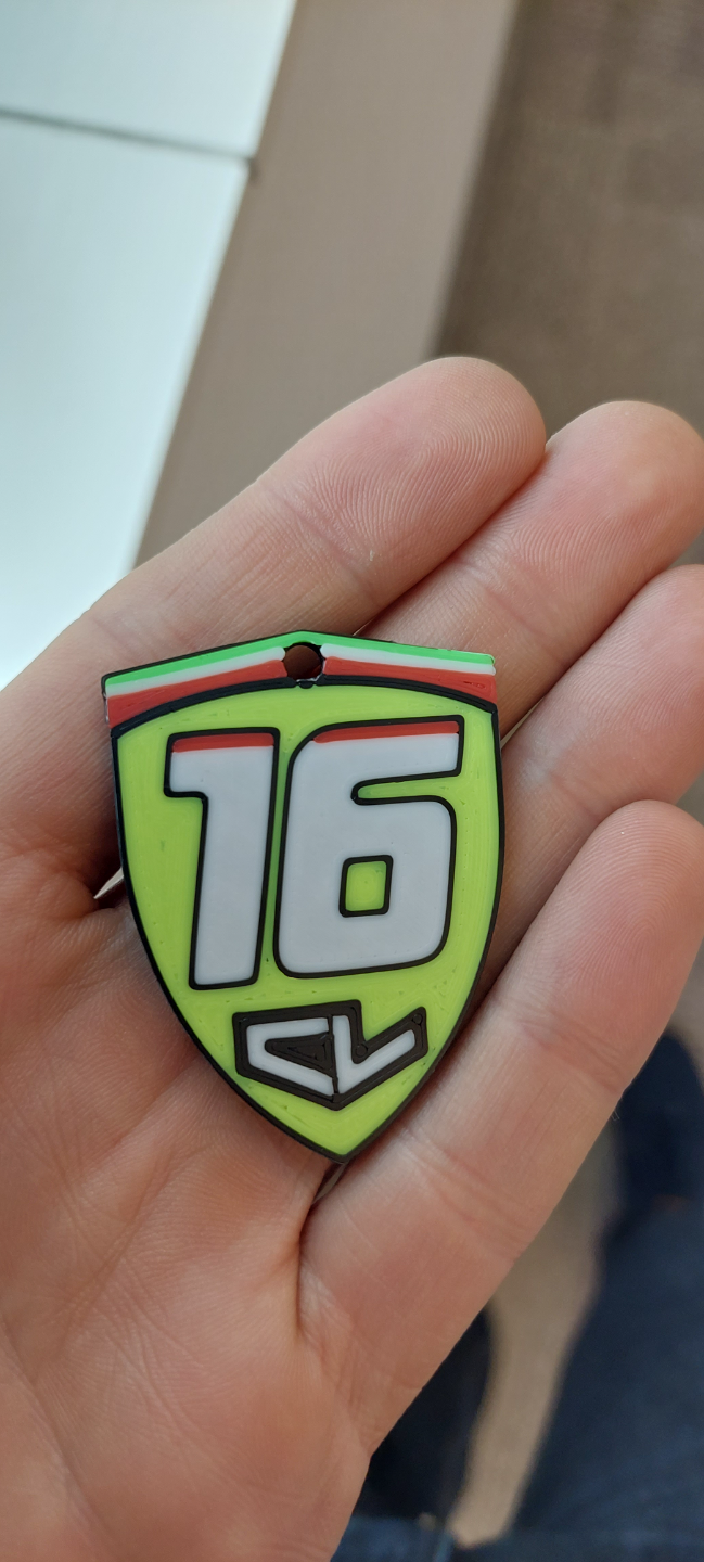 Keychain Charles LECLERC