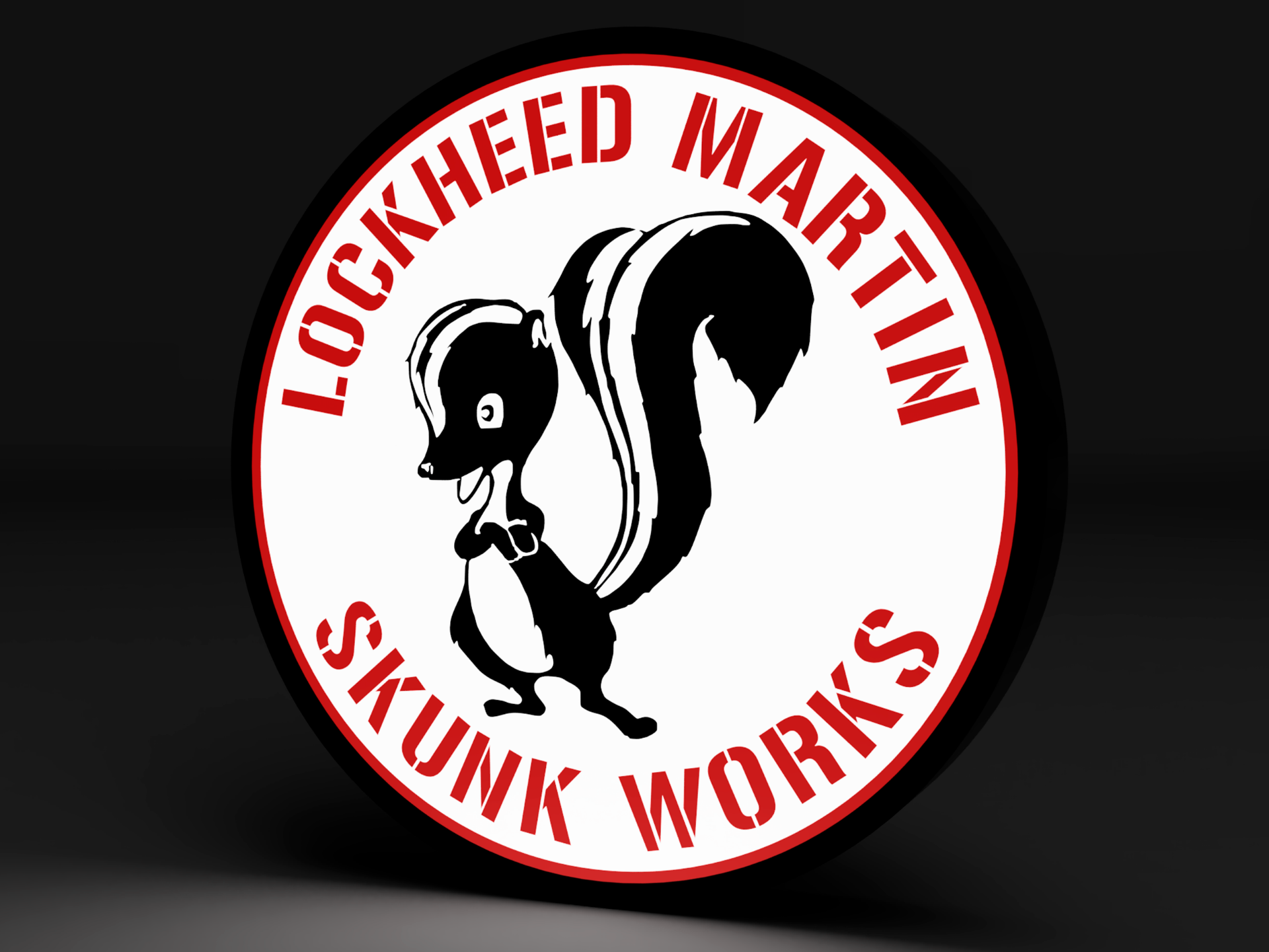 Lockheed Martin Skunk Works Lightbox | LED Lamp