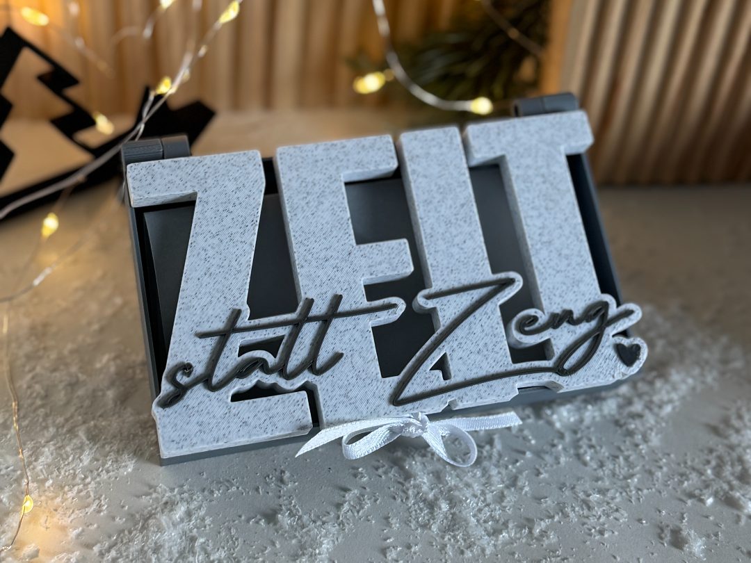 Zeit statt Zeug Box