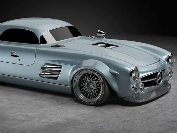 Mercedes-Benz 300 SL Consept car model