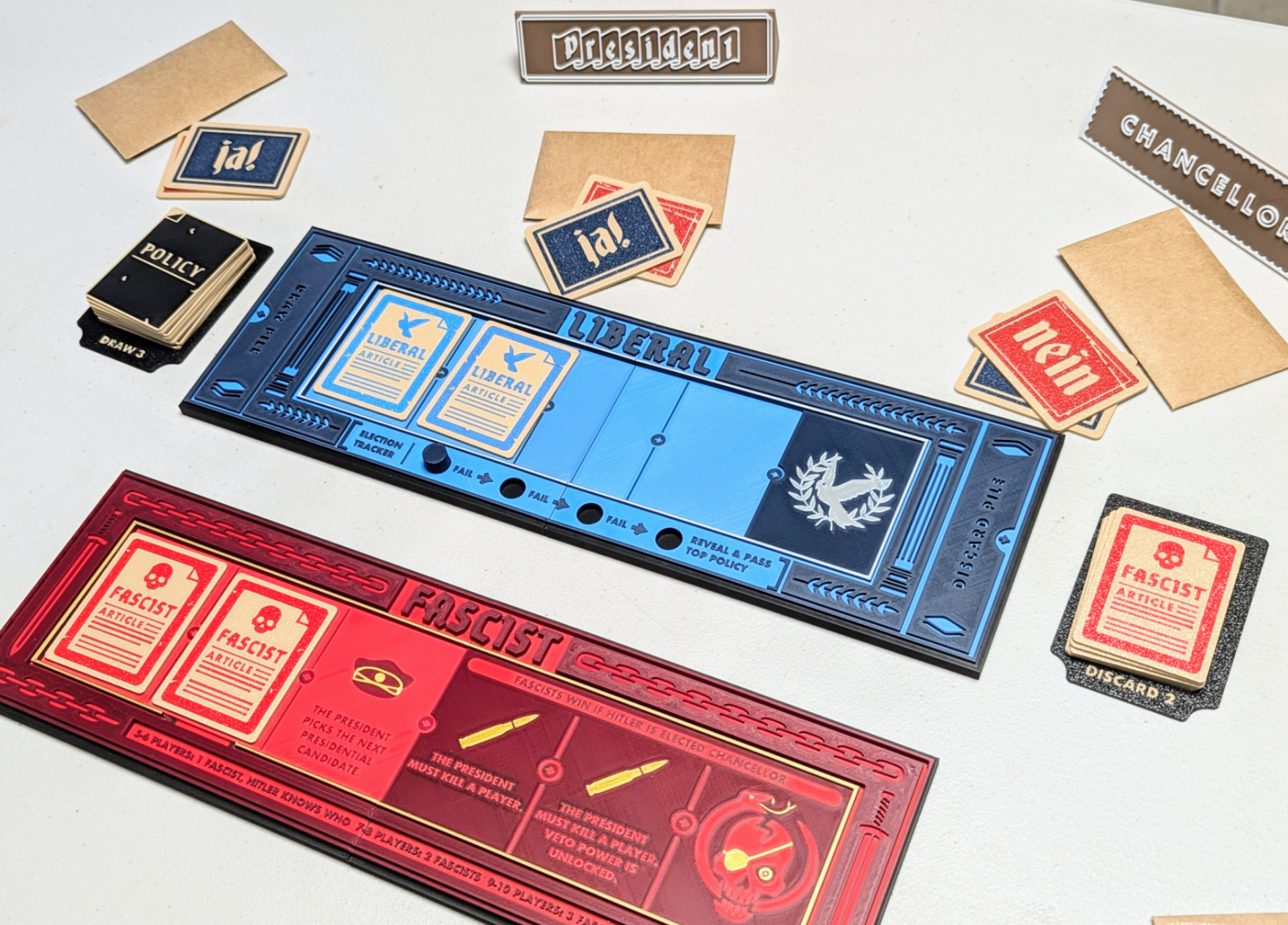 Secret Hitler Board Game