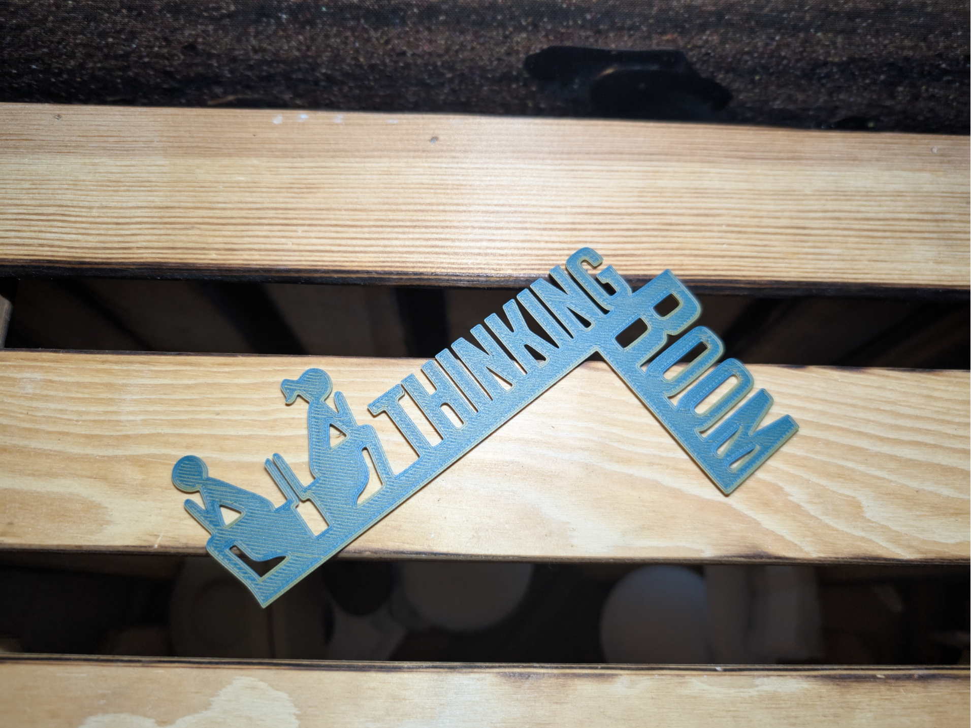 Dual Thinking Room Schild