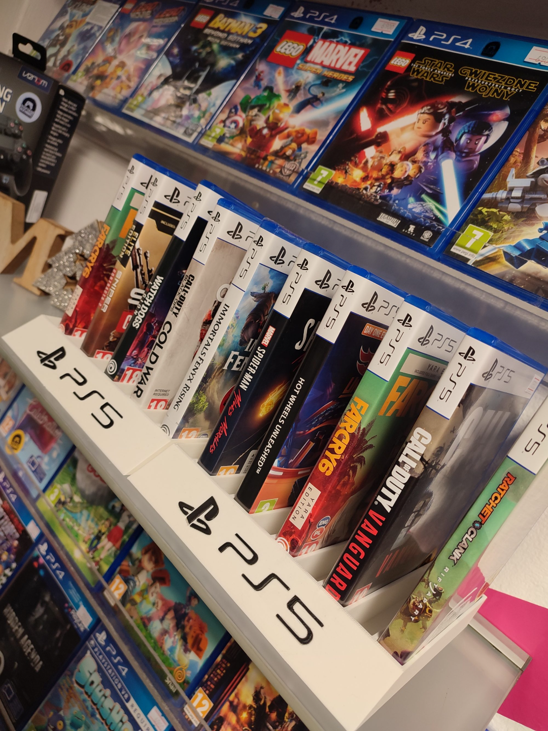 Playstation 5 game holder