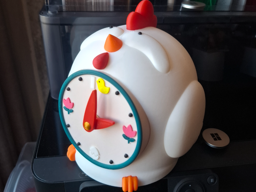 Usagi's Chicken Clock.