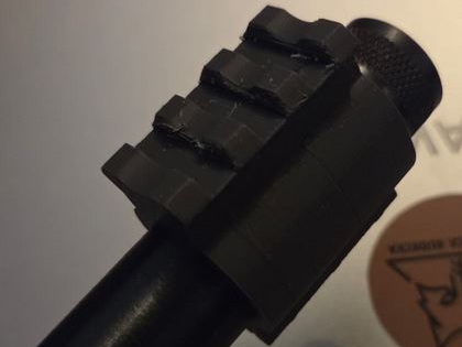 savage 64 pre.RIS front sight adapter for barrel