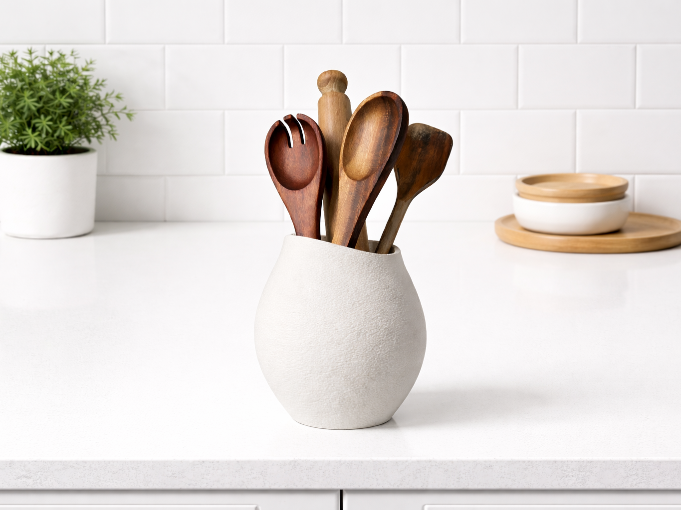 Modern Minimalist Kitchen Utensil Holder