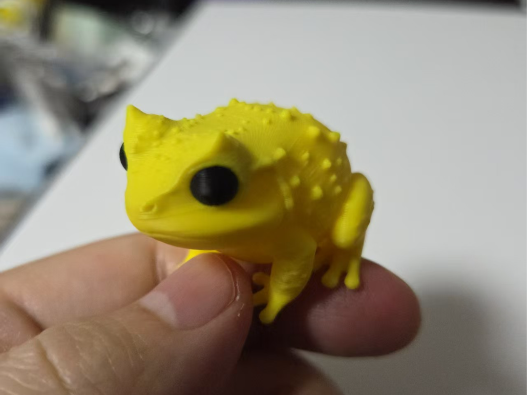 Finger Pets-Yellow Horned Frog