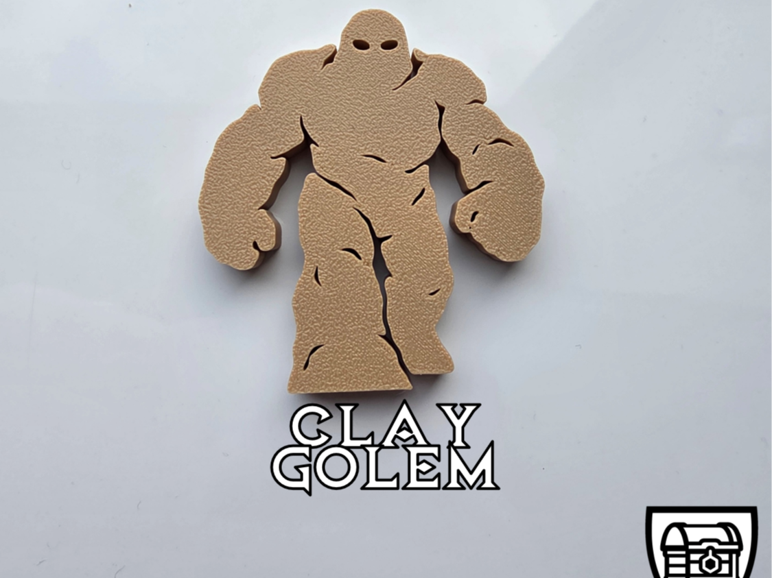 Clay Golem - Meeple Mini