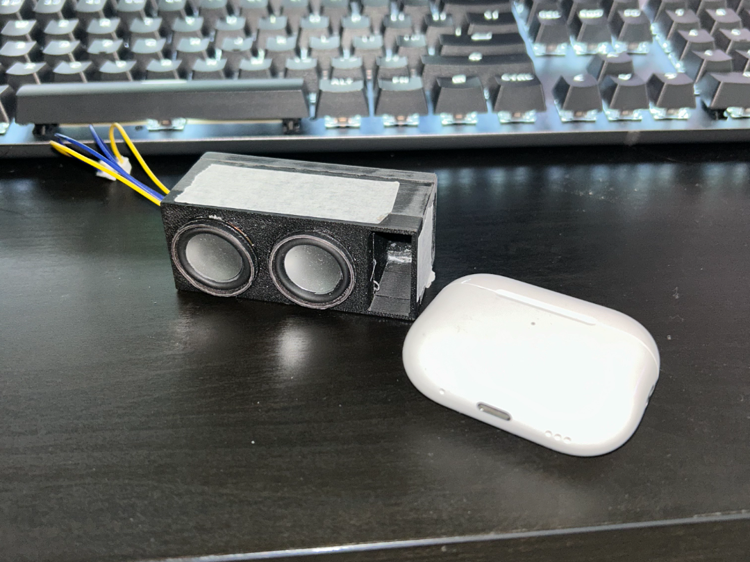 FOR RC CARS!! Small ported speaker box (27mm)