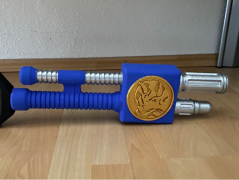 Power Rangers Cosplay Anti-Sonic Foam gun