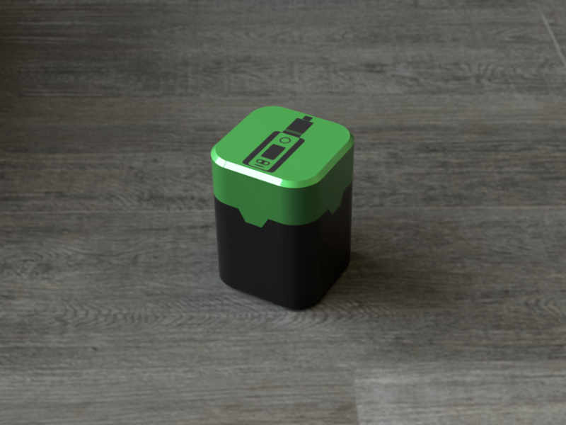 4x 18650 Case Holder Box