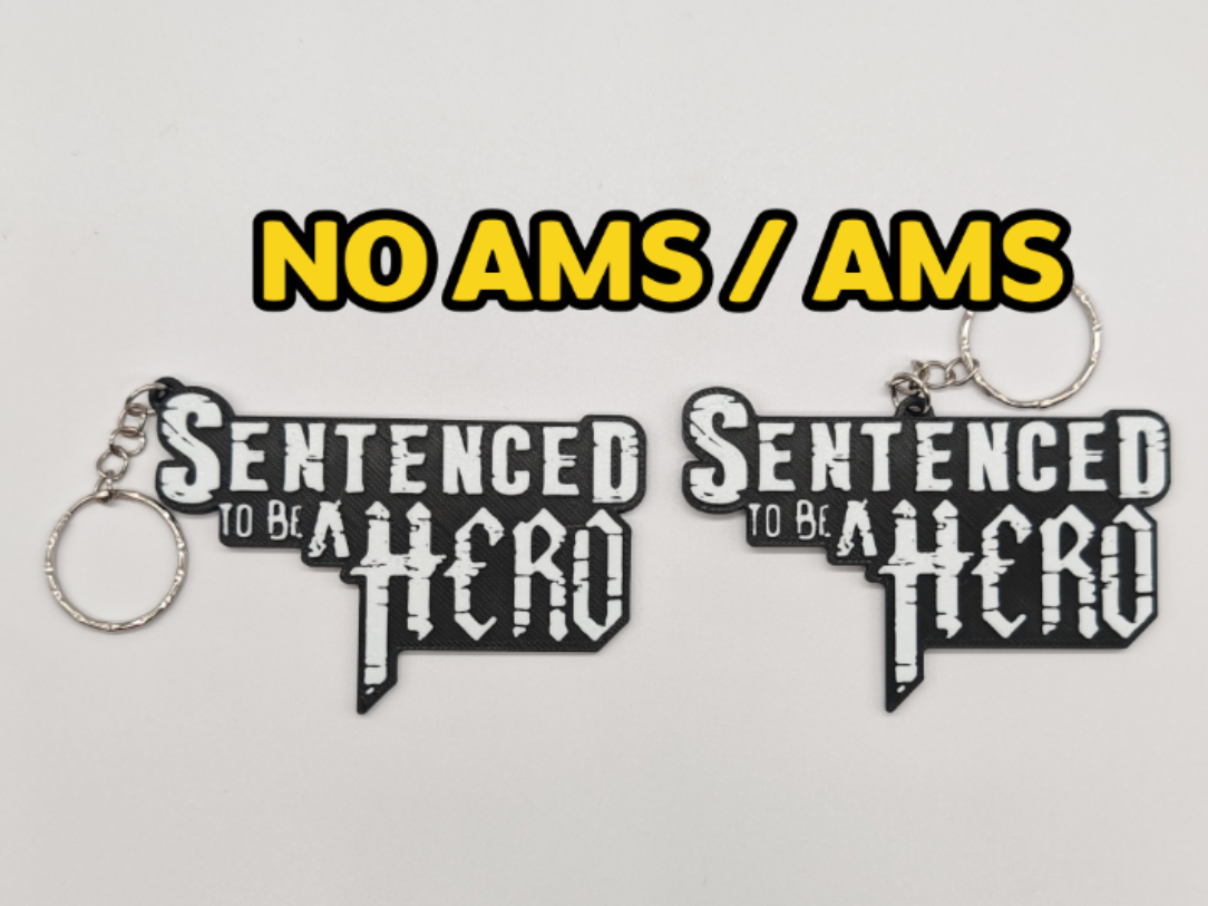 Sentenced to be a Hero keychain (NO AMS/AMS)