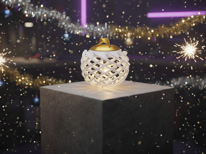 Christmas Ball "Woven Baubles"