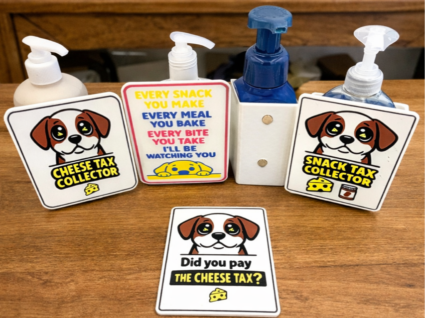 Snack Hound Magnets - Dispenser Faces