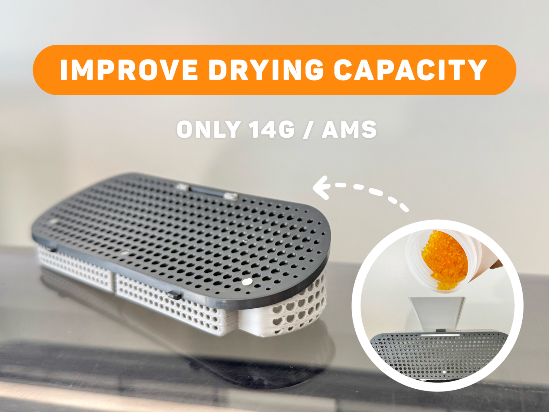 AMS Desiccant Tray