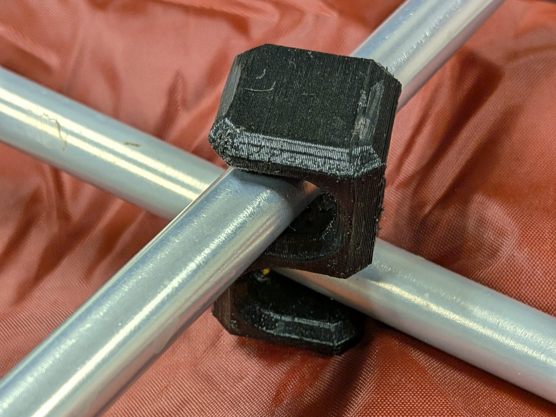 Simple Tent Pole Swivel