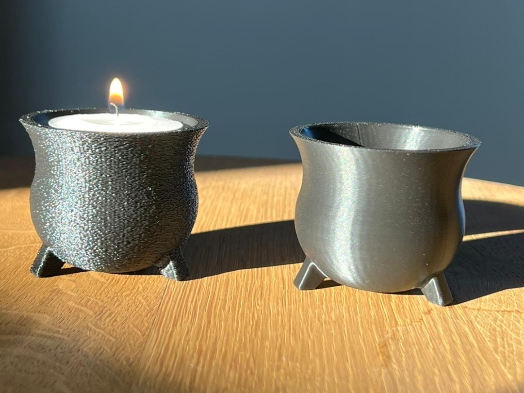 Cauldron Tea Light Holder