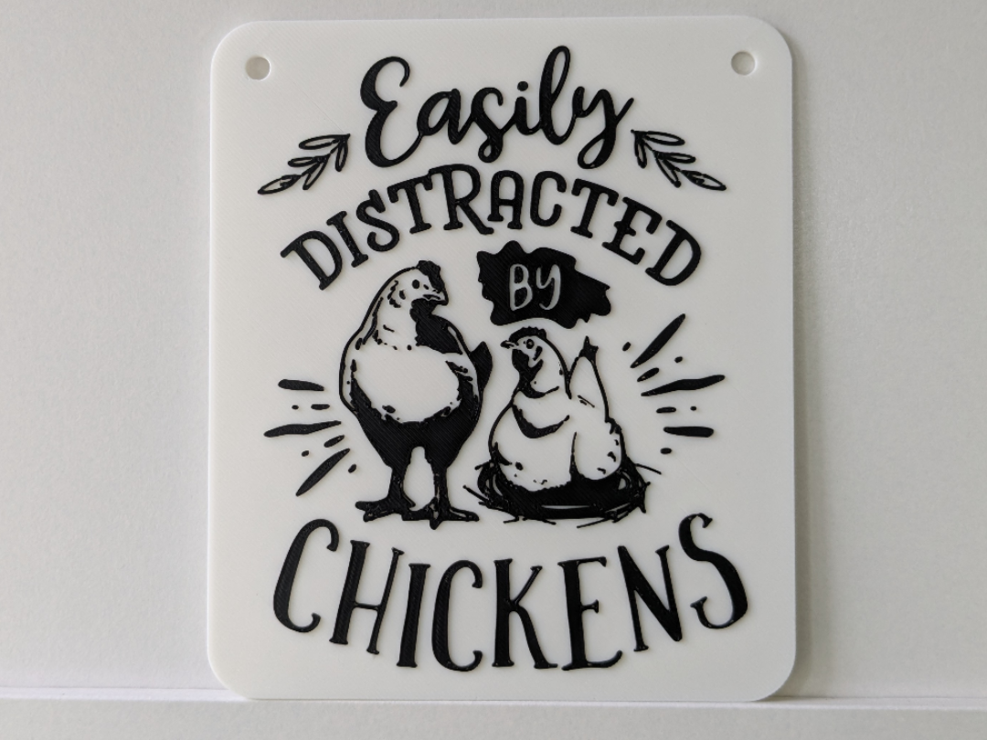 Easily Distracted by Chickens