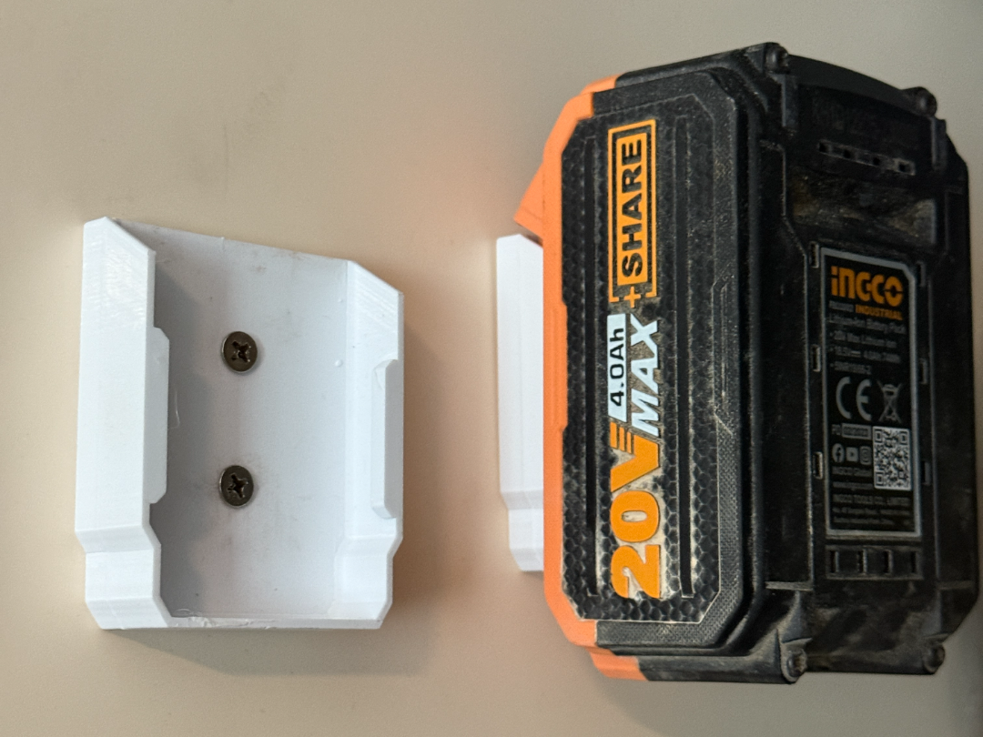 Ingco Battery Wall Mount Holder