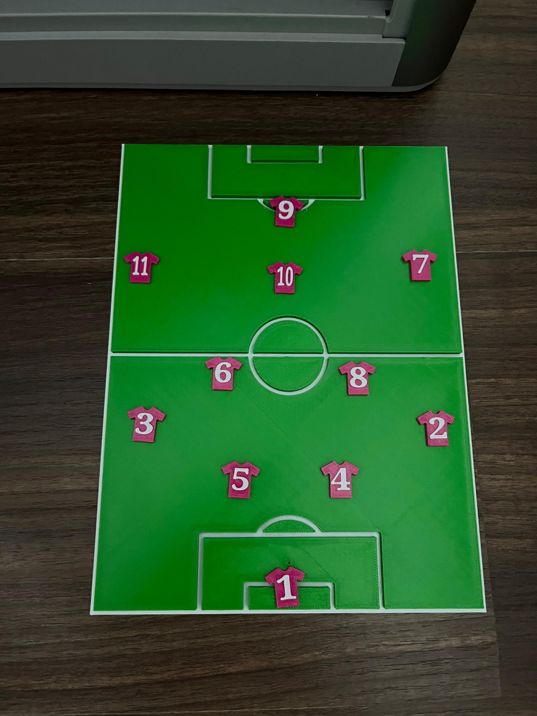 Football (Soccer) Field Model