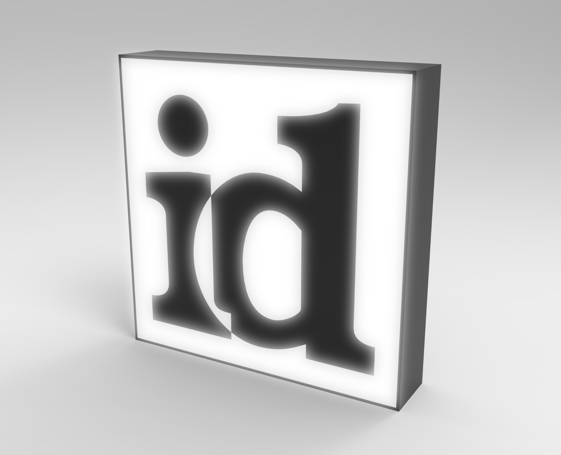 Id Software Lightbox led lamp