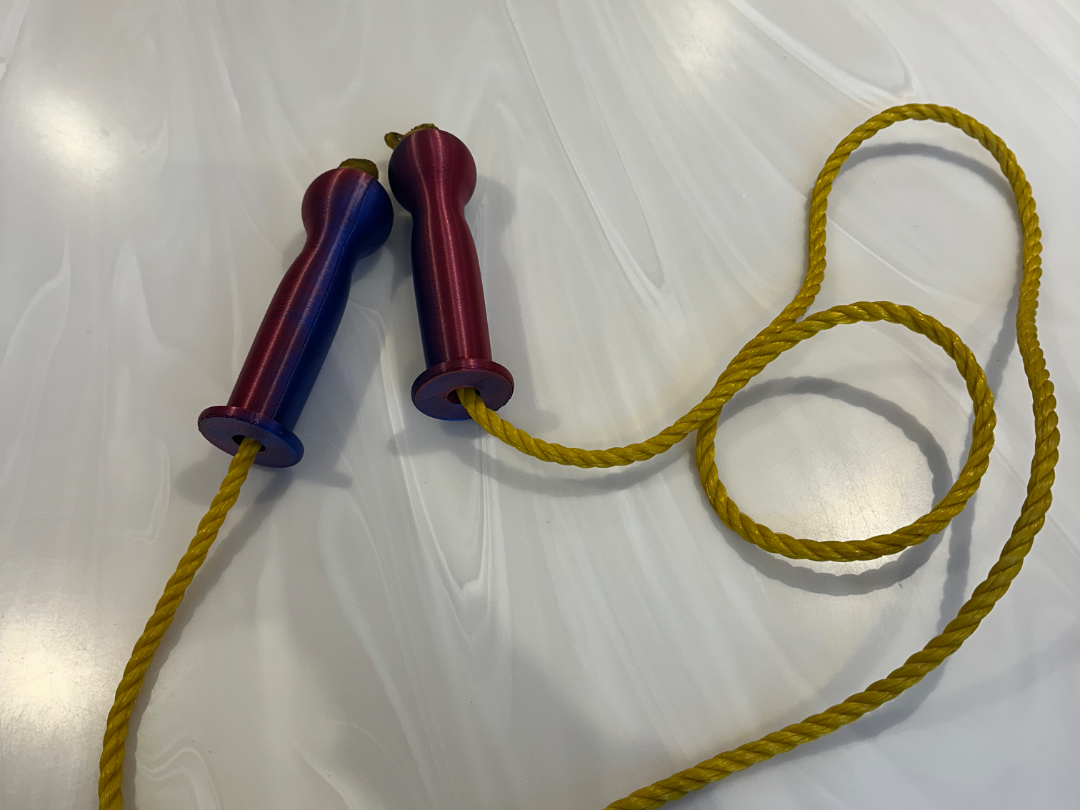 Skipping rope handles - use with any rope!