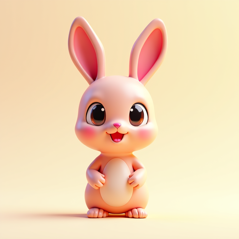 Sunny The Bunny - PrintMon 3D Animal Creature