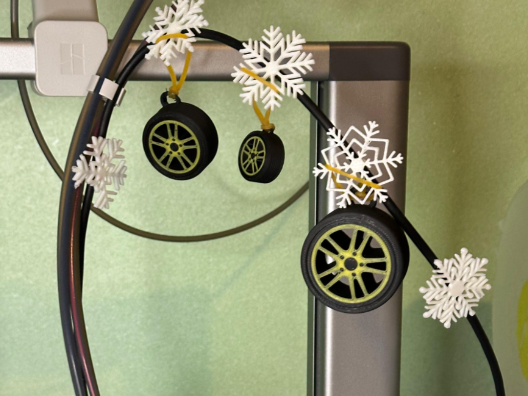 cerchio sparco albero di natale