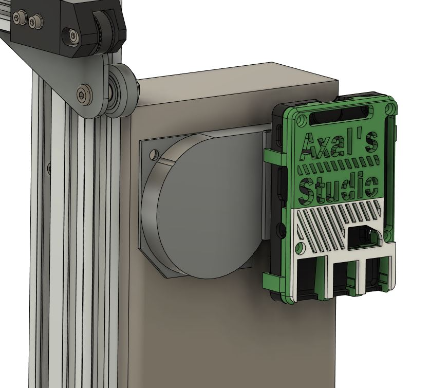 RPi Direct Fan Cooling Mounting Unit for Ender 3/ Ender 3 Pro