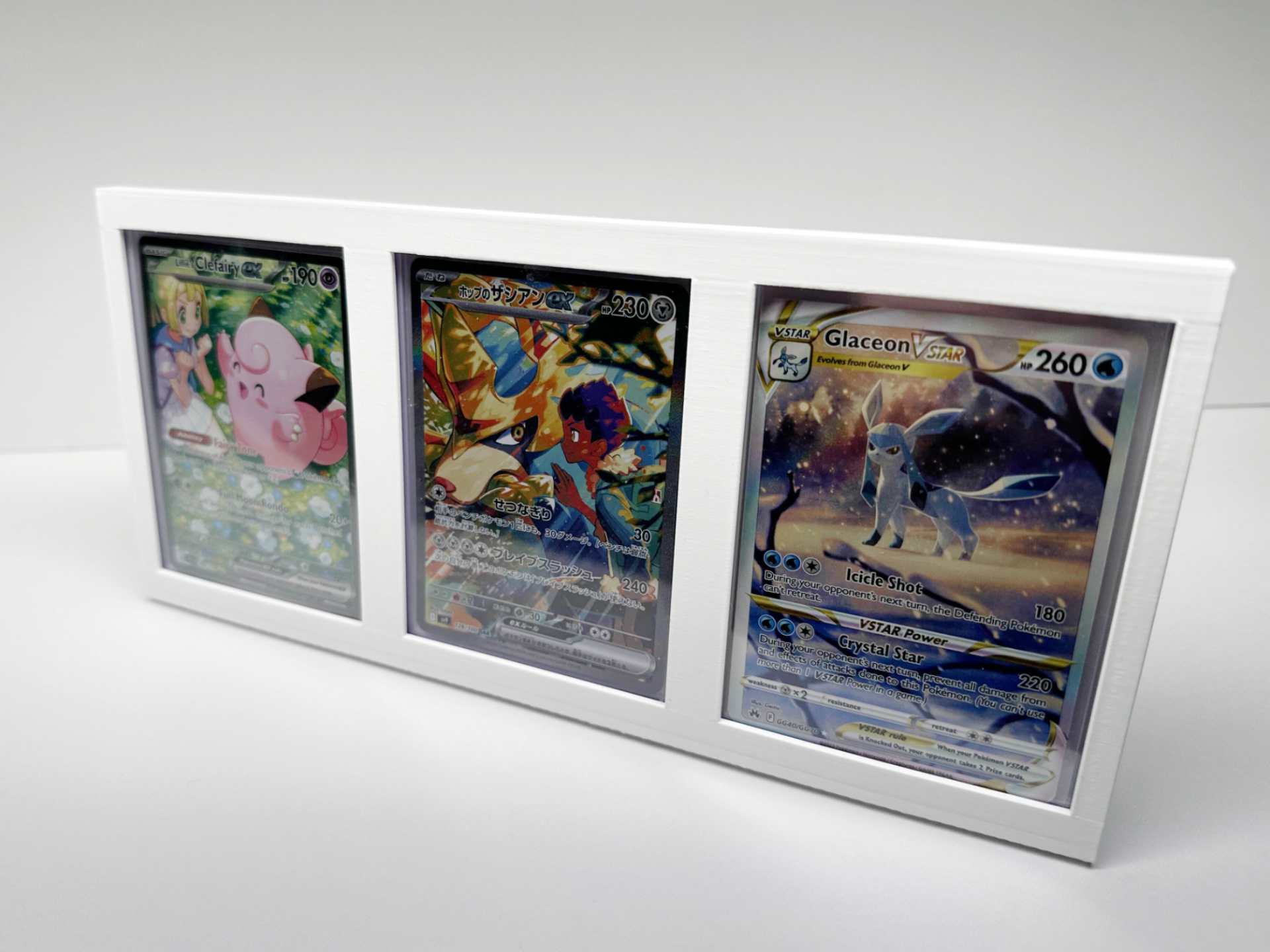 3 Card Toploader Stand