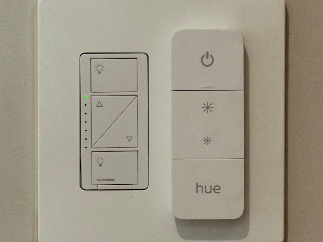 Hue Smart Switch Bracket for Lutron Wall Plate